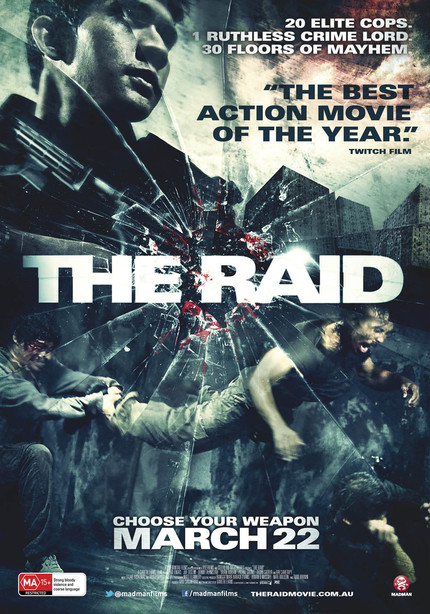 Madman Smashes Out An Australian Poster For THE RAID!